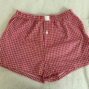 Gingham boxer short